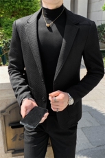 秋冬店主休闲夹克西装单西男士修身休闲西服A236-XZ2302-P100，男装夹克，电商A236