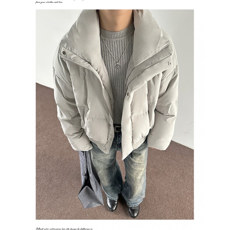 棉服男款冬季加厚保暖衣服男生2025新款韩版痞帅宽松棉衣外套,男装棉衣,星座410-6（原星座1304-1）