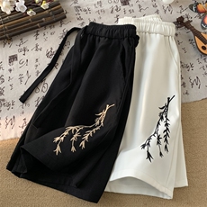 量大优供视频冰丝风刺绣短裤DK18m-5XL特P25，男装牛仔裤，电商B325