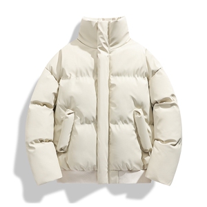 冬季哑光PU皮棉服 加厚保暖棉衣D8808-特P65图片
