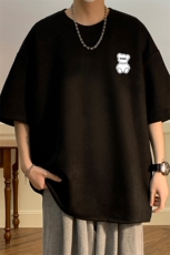 麂皮绒短袖t恤男大码半袖男JD82292-P25，男装T恤，电商A040
