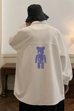 控58加厚加绒衬衫男大码长袖衬衣男外套HC79242-P38加绒款-P48，男装衬衫，电商A040
