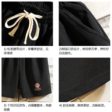 MK37237-P15冰丝短裤男士大码宽松休闲五分裤男运动中裤砖墙，男装休闲裤，电商A040A