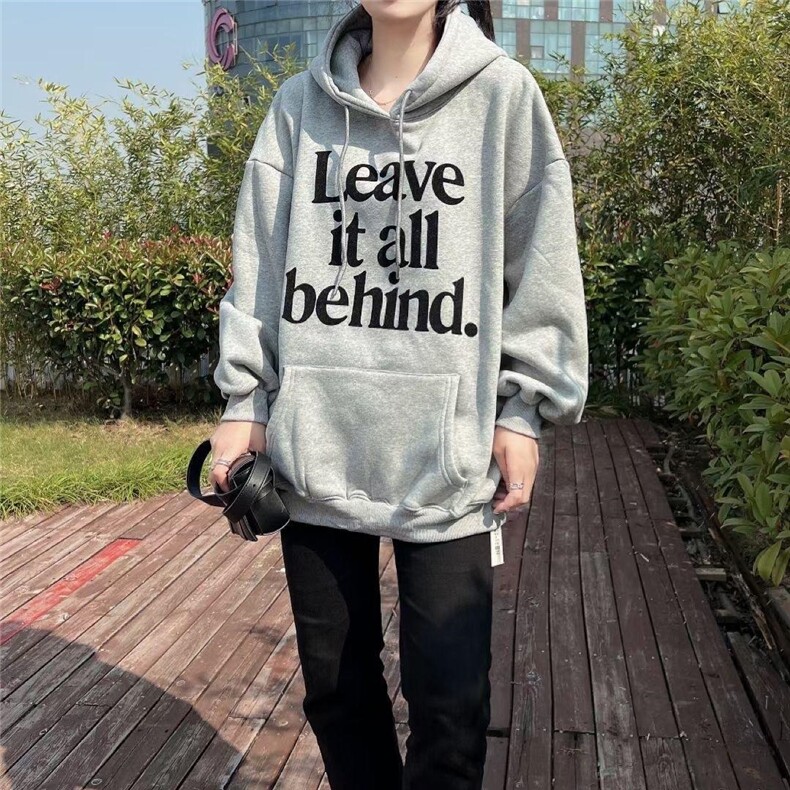 加绒卫衣，女装卫衣/绒衫，诺贝