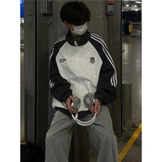 美式复古薄款卫衣开衫2026秋季运动休闲夹克外套新款女XJK003，男装夹克，星座208-5