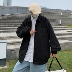 Wt763-P48鹿皮绒刺绣外套，男装夹克，星座1501-1