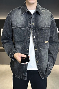 秋季新款牛仔夹克外套男牛仔衬衫薄夹克 2371-P115图片