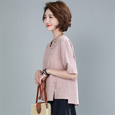 T恤2021年夏季时尚印花潮流圆领字母纯色文艺短袖，女装T恤，雪樱依海