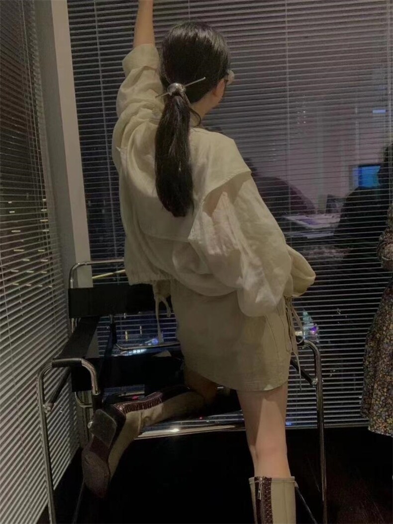 2023气质高级百搭休闲潮防晒外套,女装其它,L·H·X