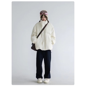 1506-1/MMY331/P72男女同款情侣休闲棉服宽松百搭潮牌时尚图片