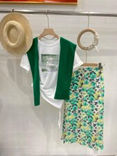 现货，夏款小衫，半裙，女装半身裙，卡利姿