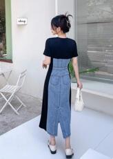 2023年夏装连衣裙，女装连衣裙，贻思茗