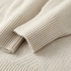 2025年秋季新款绞花针织男士羊毛上衣时尚休闲通勤百搭，男装羊毛衫，德晨羊绒