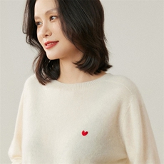 2025年秋季长袖通勤女士一线成衣羊绒衫，女装羊绒衫，贝美羊绒
