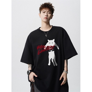 240g美式重磅短袖T恤 FSDX265 M-5XL 特批25无差价控48图片