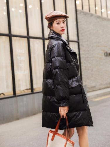 芊芊细羽9203款羽绒服M、L、大方不挑人穿，高矮都可驾驭,女装羽绒服,芊芊细羽