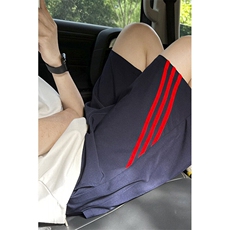 2025年夏季新款冰丝织带速干运动五分裤M-5XL-特P18现货，男装牛仔裤，星座417-1（原电商B245）
