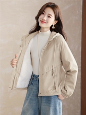 现货！现货！2025冬季女装新款加绒加厚棉衣棉服，女装棉衣/棉服，以桐