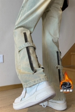2023GK23129加绒内景大码美式微喇牛仔裤M-5XGK23902-特P50，男装牛仔裤，电商A022