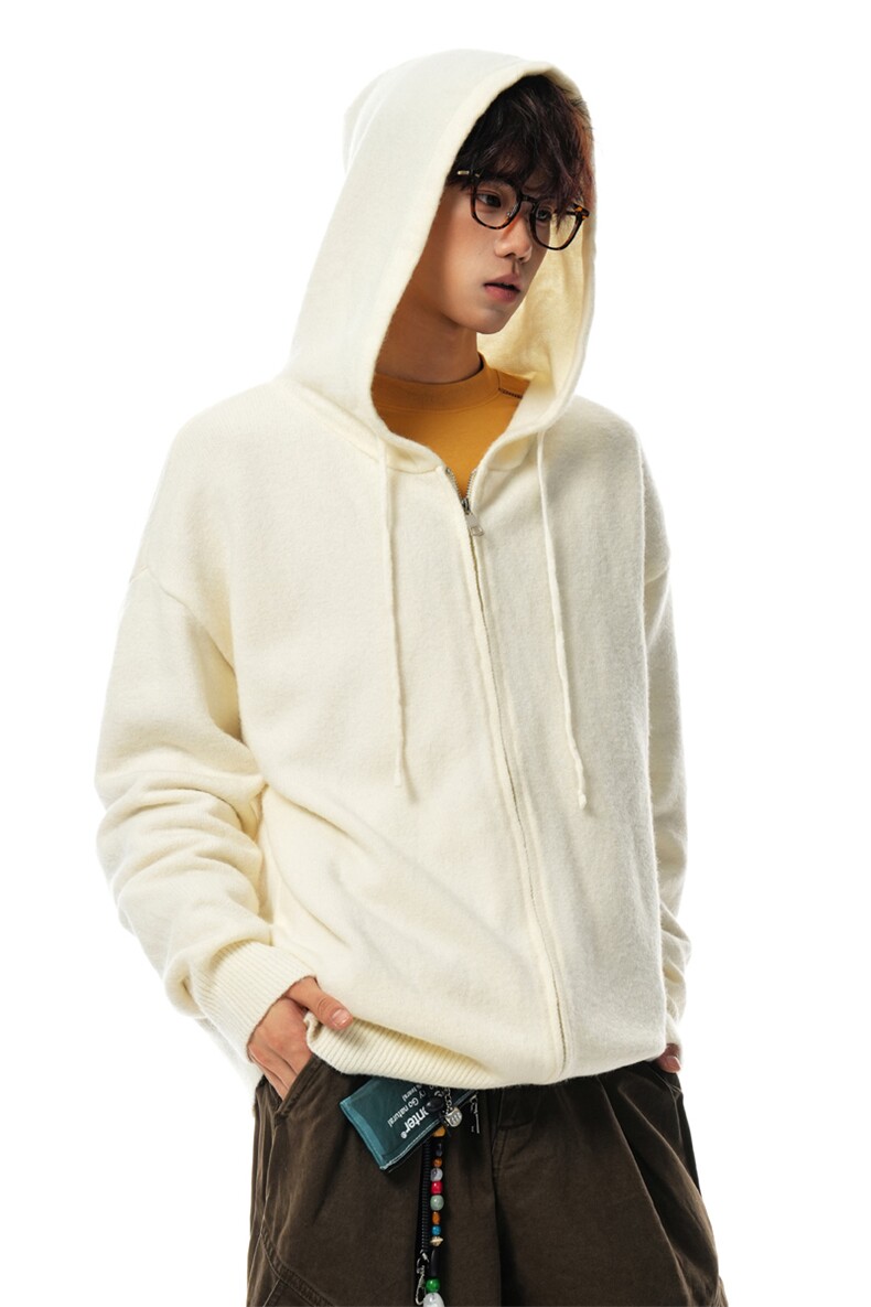 ！2025秋冬新款男士开衫连帽毛衣百搭针织衫MY005特批55,男装针织衫/毛衣,电商B220