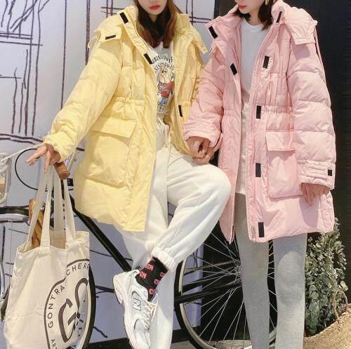 秋冬韩版时尚羽绒服90%白鸭绒，女装羽绒服，芭莉主角