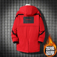 货足支持各种活动8XL~M大码冬季新款连帽中长款棉衣棉袄大衣男，男装棉衣，钱塘717(原712)