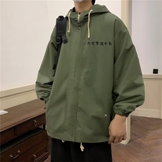 春秋炸街翻领休闲夹克外套男韩版宽松秋装棒球服上衣W5064-P41，男装夹克，星座512-2