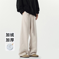 B258-K9928加绒P45控98抖音品质卫裤65%棉35%聚酯纤维，男装休闲裤，电商B258