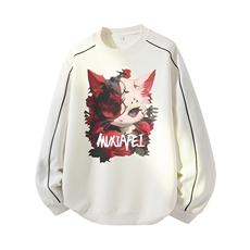 得物供货、复合重磅420克现货圆领卫衣宽松HD019-1-YLT25212-P35，男装卫衣，电商019-1