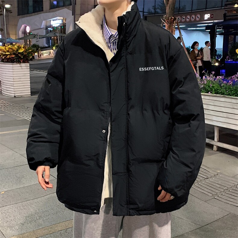 ！2023秋冬新款男士加绒加厚棉衣潮流立领棉服外套MY101特P78，男装棉衣，电商B220