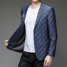 X2219钱塘2020-2春秋季新款中青年男士时尚休闲简约西服外套P150，男装西服，钱塘207-2