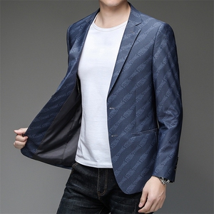 X2219钱塘2020-2春秋季新款中青年男士时尚休闲简约西服外套P150图片