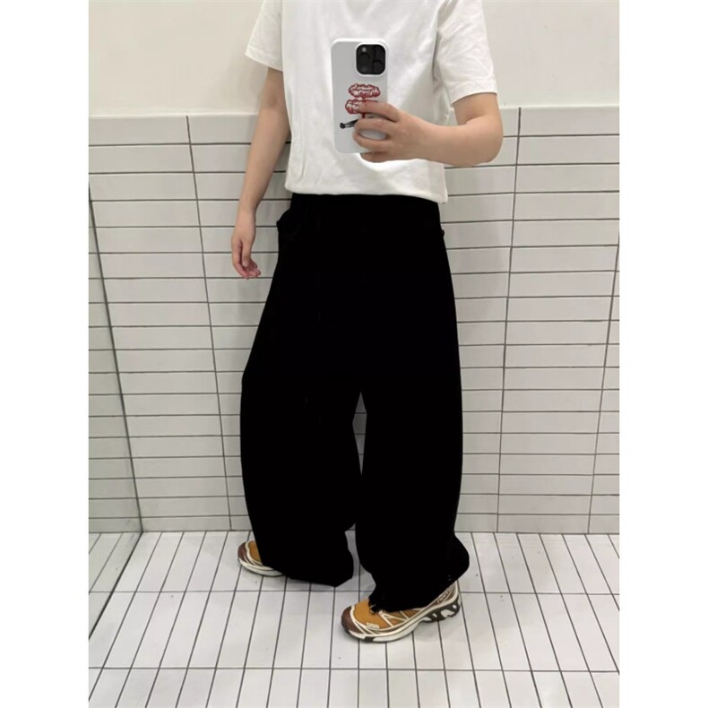 男款潮流潮牌美式休闲阔腿裤宽松直筒男士秋季卫裤XM981-P42,男装休闲裤,星座208-5