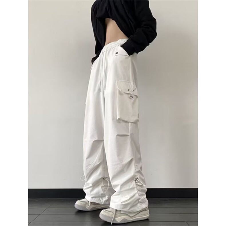 1506-1/K7311/P44休闲工装裤新品男vibe感松紧腰阔腿运动裤通勤,男装工装外套,星座1506-1