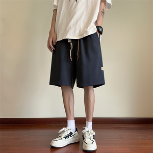 男士直筒短裤男夏季宽松贴标五分裤潮流休闲裤A266-TYKZ714-P25图片
