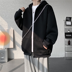 3XL-S基础百搭拉链开衫卫衣男休闲外套小心机WY45-P58400g，女装短外套，电商D206-1