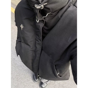 【有货】DW239-P95美式金属装饰面包服棉衣男女宽松冬季潮牌棉服图片