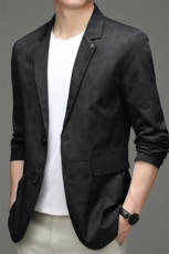 2024新款男装休闲西服外套男春季韩版潮流上衣男士轻奢薄款小西服，男装西服，钱塘6003（原4033）