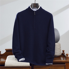 2025百搭时尚简约，男装羊绒套衫，忠诺羊绒