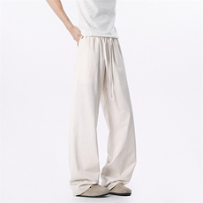B258-K2910-P60控88抖音品质棉麻裤成分棉混纺布，男装休闲裤，电商B258