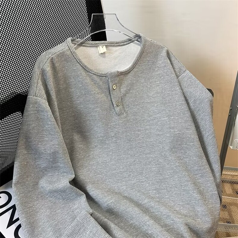 圆领宽松型针织外套设计感原宿风上衣秋装针织衫YA01P43,男装针织衫/毛衣,星座1116-2