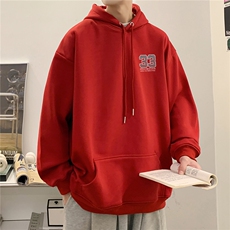 ！重磅大码M-4XL得物品质加厚连帽卫衣RH6231-特P35加绒42，男装卫衣，星座610B-1