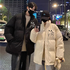 1506A/GY2890/P63可爱创意棉衣棉服情侣学院风百搭棉袄学生外套1，男装棉衣，星座1506A
