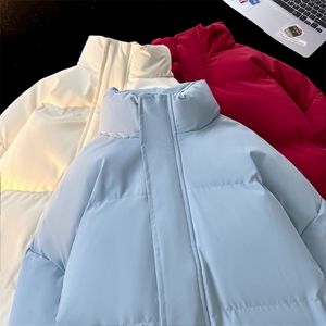现货 抖音得物可供视频 冬季三防加厚羽绒棉衣外套面包棉服WM1266图片