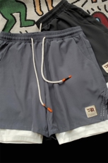 美式短裤男健身跑步运动速干透气内衬篮球三分裤A410P30，男装牛仔裤，电商A309