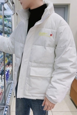 A003-HY002-P60冬装新款立领时尚男士棉衣加厚时尚港仔2，男装棉衣，电商A003
