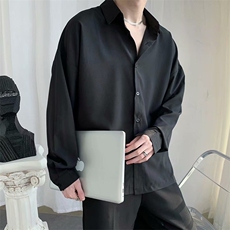 长袖开叉衬衫春款男潮流C20P28，男装衬衫，星座1116-2
