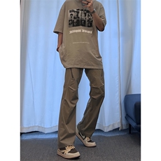 美式复古hiphop嘻哈冲锋裤潮牌，男装休闲裤，星座310A-4