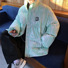 港风星空情侣装男装棉衣宽松棉服冬装加厚外套MY265-P110控148，男装棉衣，电商B370