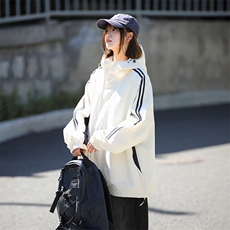 815A-MJ78322-75特春秋装新品条纹户外登山服三防冲锋衣外套女模，男装夹克，星座815A